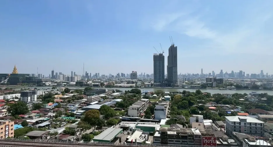For sale and for rent studio condo in Bang Phlat, Bangkok