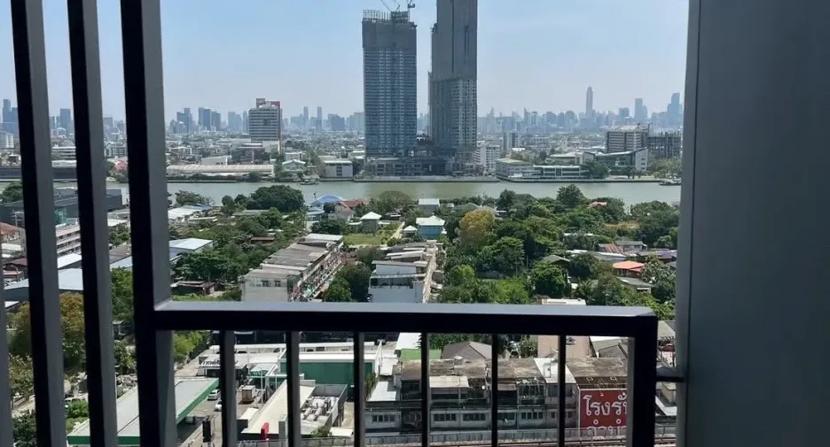 For sale and for rent studio condo in Bang Phlat, Bangkok