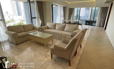 For rent 3 bedrooms condo in Sathon, Bangkok