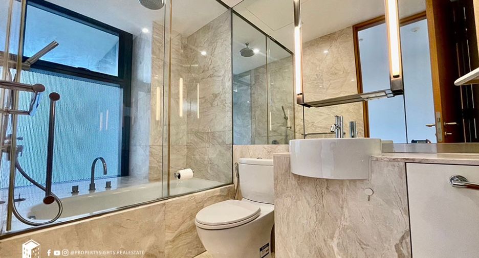 Wohnung zur Miete mit 2 Zimmer in Sathon, Bangkok