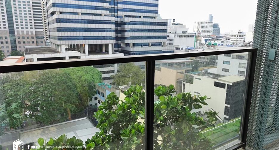 For rent 2 bedrooms condo in Sathon, Bangkok