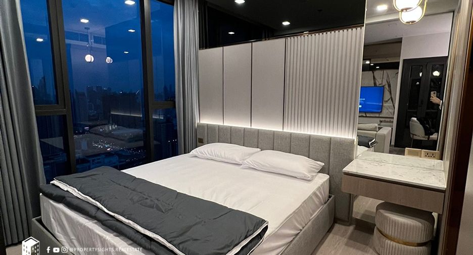 Condo en alquiler de 1 habitaciones en Huai Khwang, Bangkok