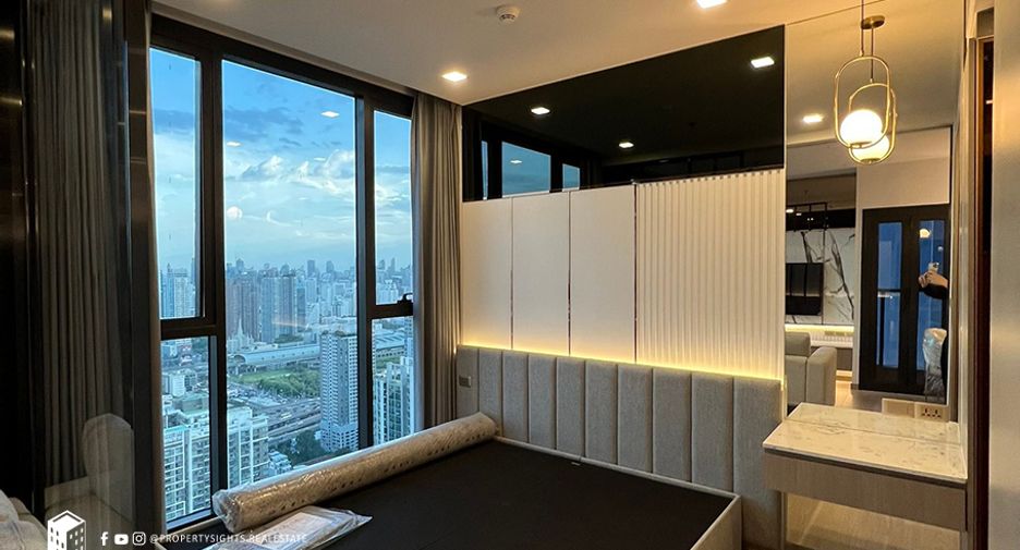 Condo en alquiler de 1 habitaciones en Huai Khwang, Bangkok