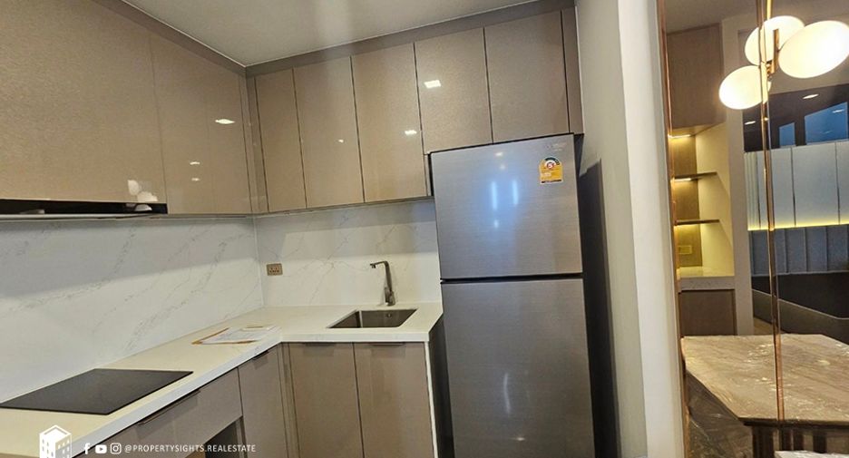 Condo en alquiler de 1 habitaciones en Huai Khwang, Bangkok
