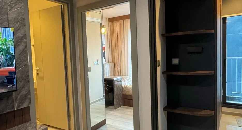 For rent 1 bed condo in Huai Khwang, Bangkok