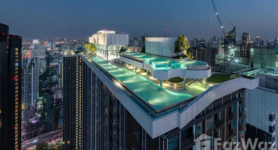 For rent 1 bed condo in Huai Khwang, Bangkok