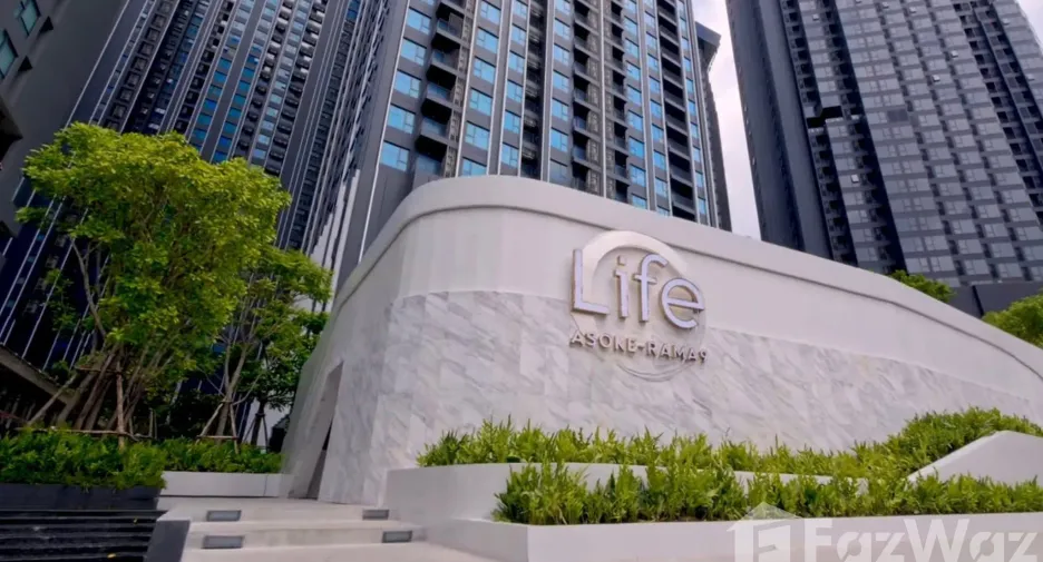 For rent 1 bed condo in Huai Khwang, Bangkok