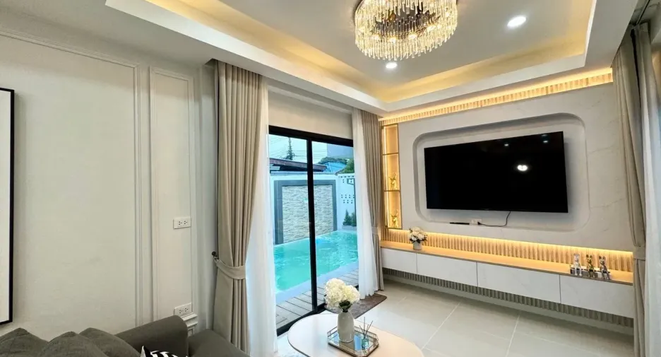For rent and for sale 4 bedrooms house in Bang Lamung, Chonburi