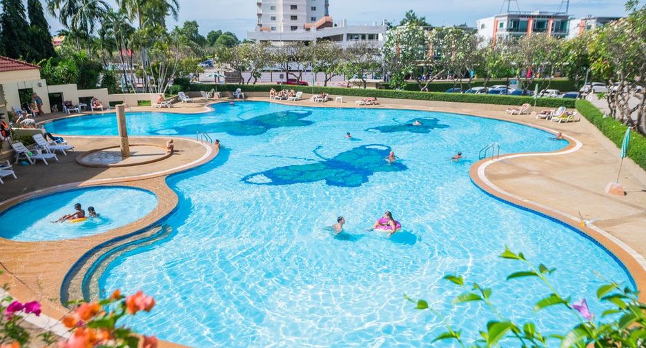 Condo en alquiler de 1 habitaciones en Jomtien, Pattaya