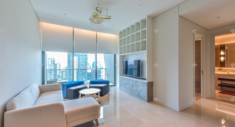 For rent 2 bedrooms condo in Pathum Wan, Bangkok