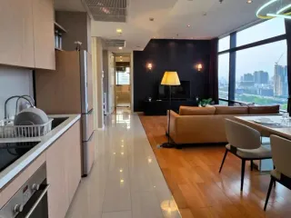 À louer 2 chambres condo à Watthana, Bangkok