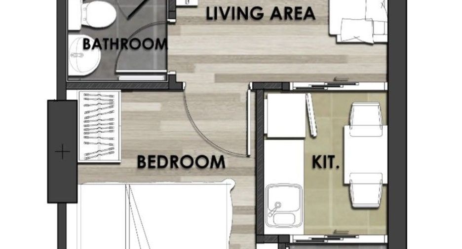 À vendre 1 chambre condo à Bang Sue, Bangkok