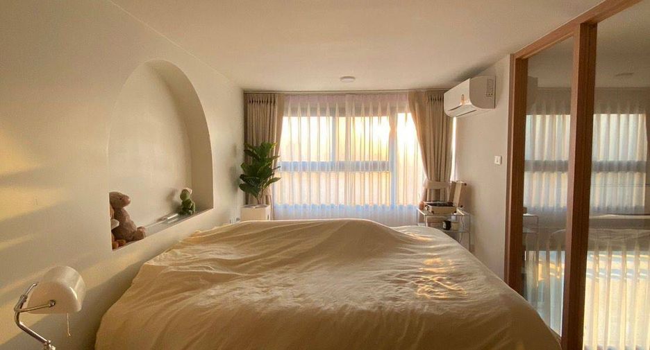 For rent 1 bed condo in Huai Khwang, Bangkok
