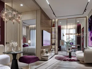 For sale 2 bedrooms condo in Huai Khwang, Bangkok