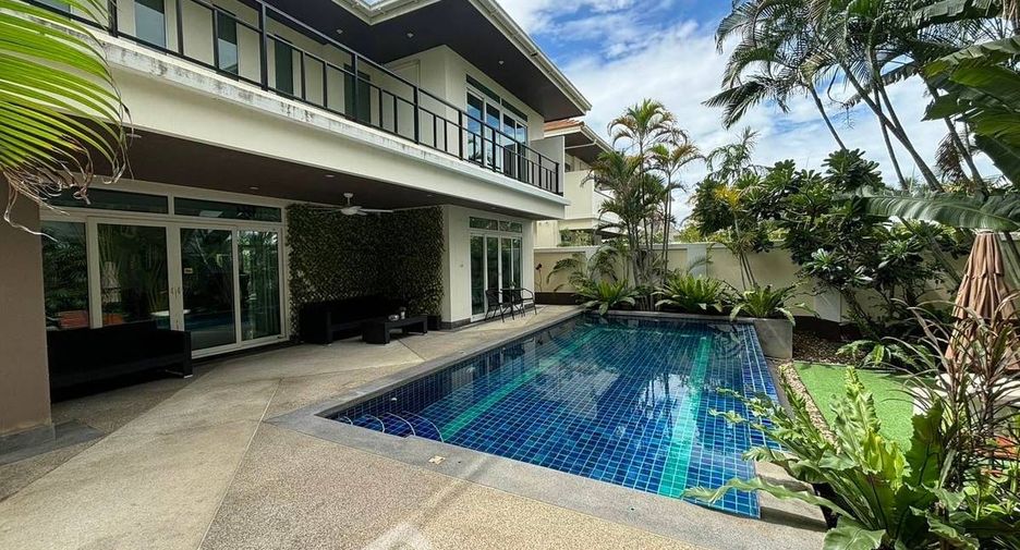 For rent and for sale 4 bedrooms house in Jomtien, Pattaya