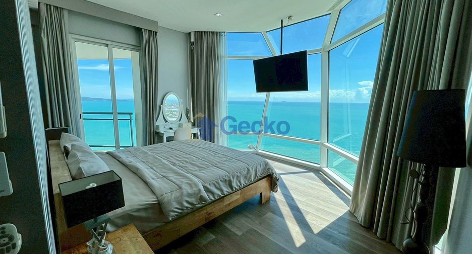 Condo en alquiler de 3 habitaciones en Jomtien, Pattaya