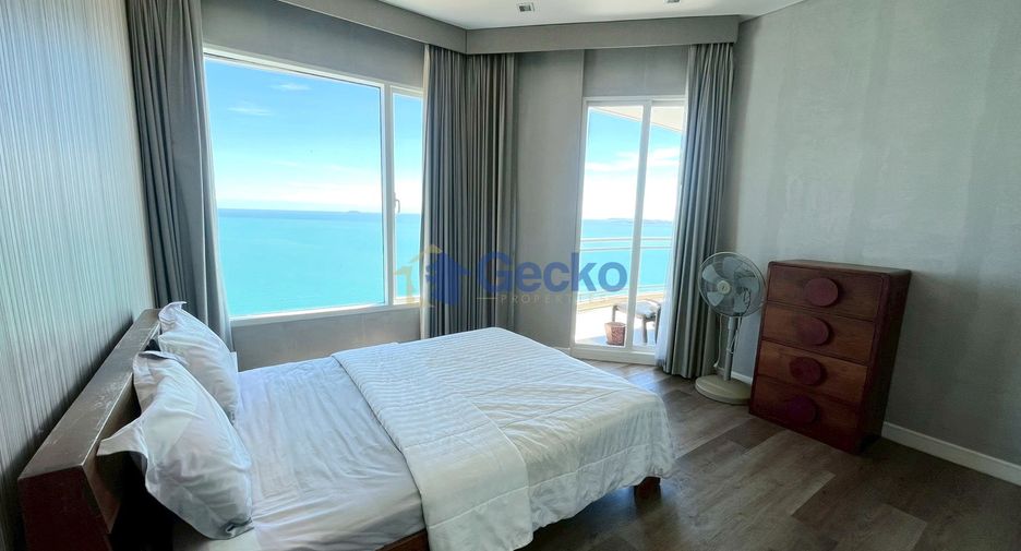 Condo en alquiler de 3 habitaciones en Jomtien, Pattaya