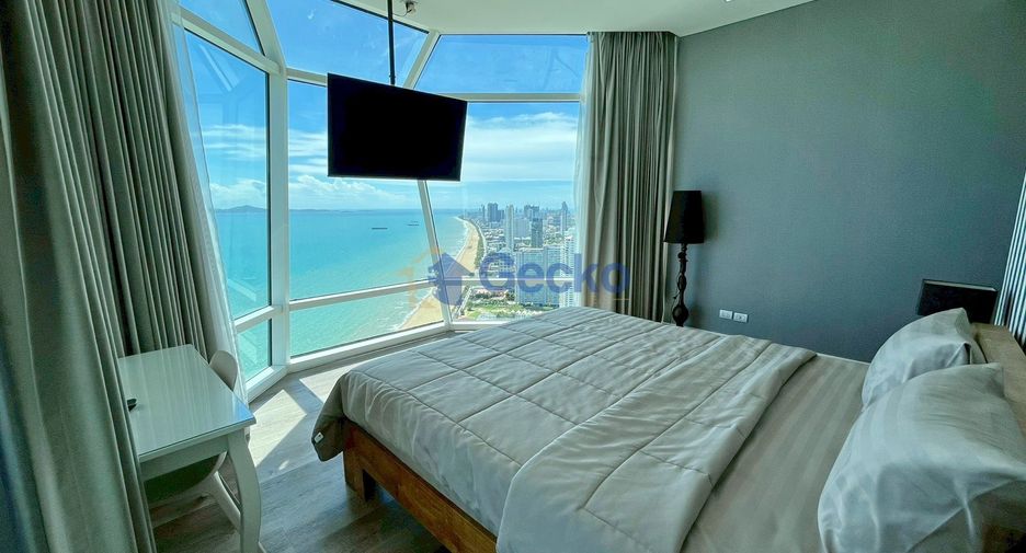 Condo en alquiler de 3 habitaciones en Jomtien, Pattaya