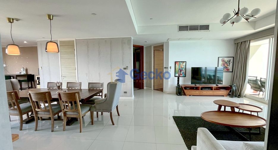 Condo en alquiler de 3 habitaciones en Jomtien, Pattaya