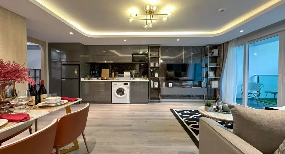 Продажа 2 спальни кондо в Йомтиен, Паттайя