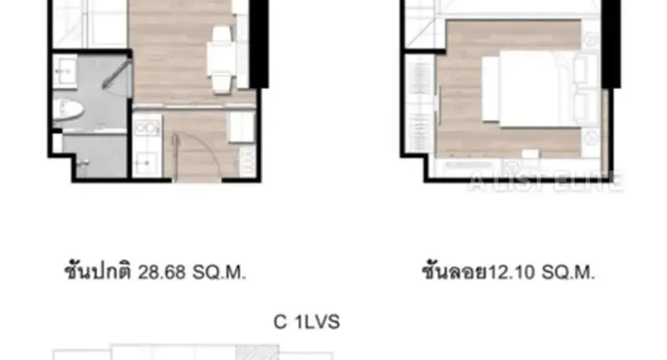 出售 1 卧室 公寓 在 Khlong Toei, 曼谷