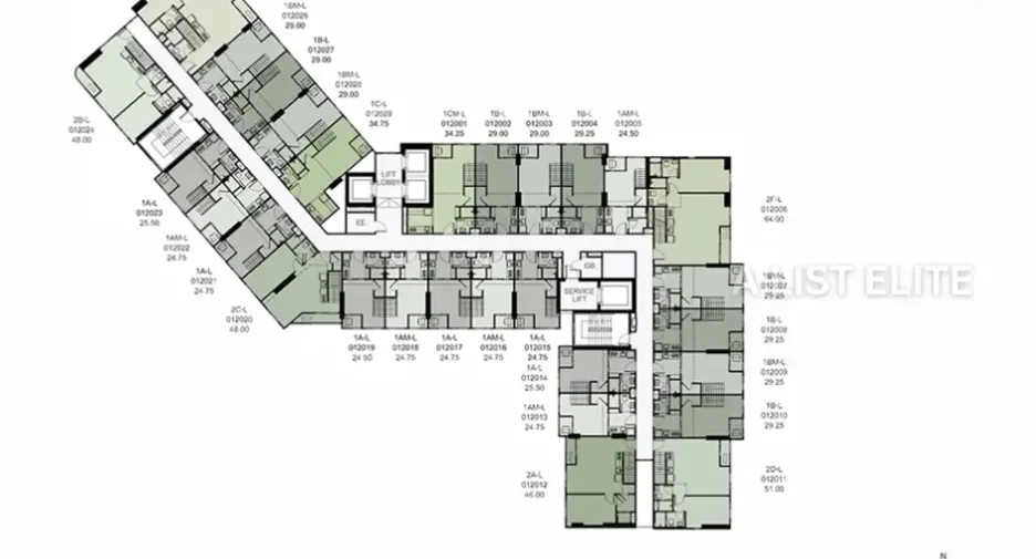 Продажа 1 кровать кондо в Кхлонг Сан, Бангкок