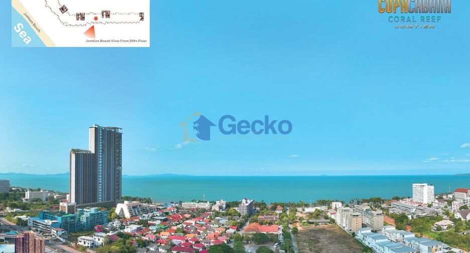 出售 1 卧室 公寓 在 Jomtien, 芭提雅