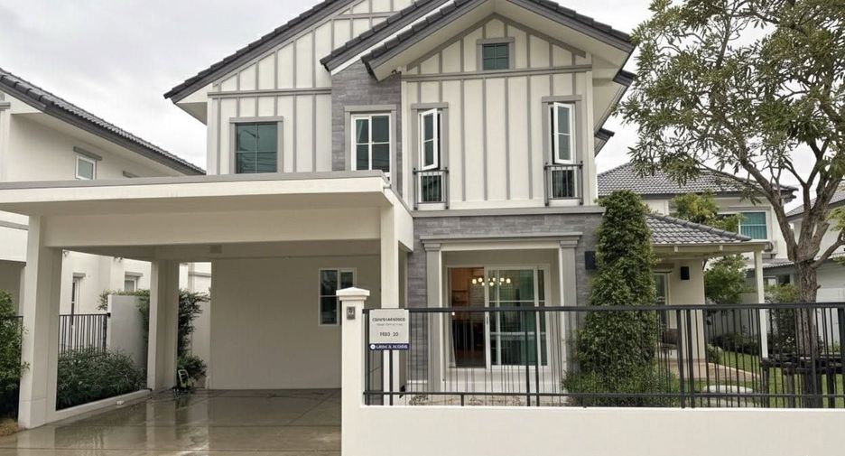 For rent 4 bedrooms house in Bang Phli, Samut Prakan