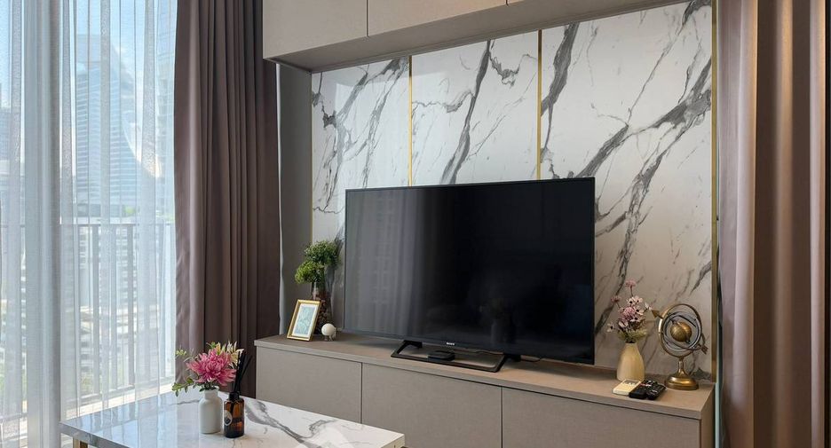Wohnung zur Miete mit 1 Zimmer in Pathum Wan, Bangkok