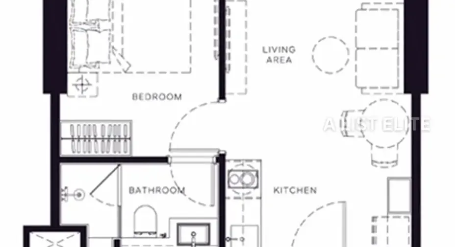 For sale 1 bed condo in Khlong Toei, Bangkok