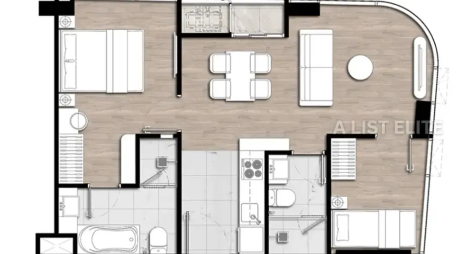 For sale 2 bedrooms condo in Khlong Toei, Bangkok
