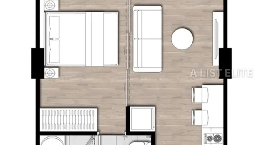 For sale 1 bed condo in Khlong Toei, Bangkok