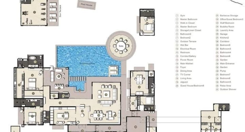 Haus zum Kauf mit 8 Zimmer in East Pattaya, Pattaya