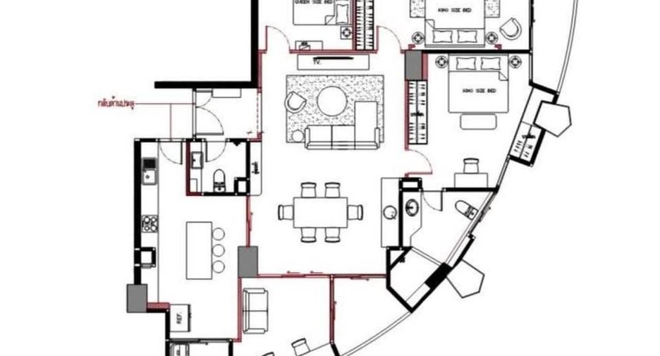 For sale 4 bedrooms condo in Watthana, Bangkok