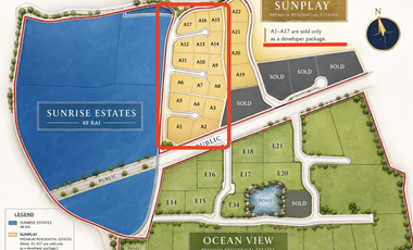 For sale land in Sattahip, Chonburi