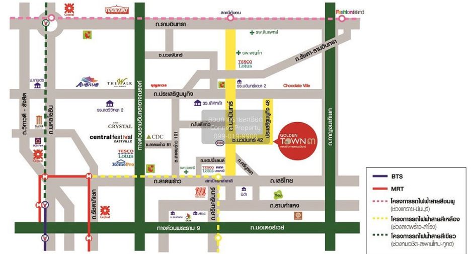 For sale 3 bedrooms townhouse in Bueng Kum, Bangkok