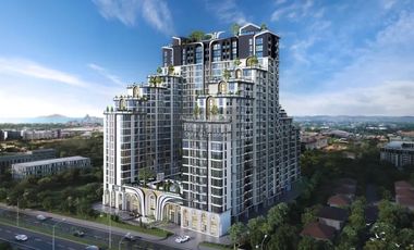 À vendre 1 chambre condo à Jomtien, Pattaya