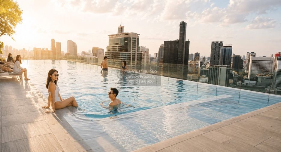 À vendre 2 chambres condo à Bang Rak, Bangkok