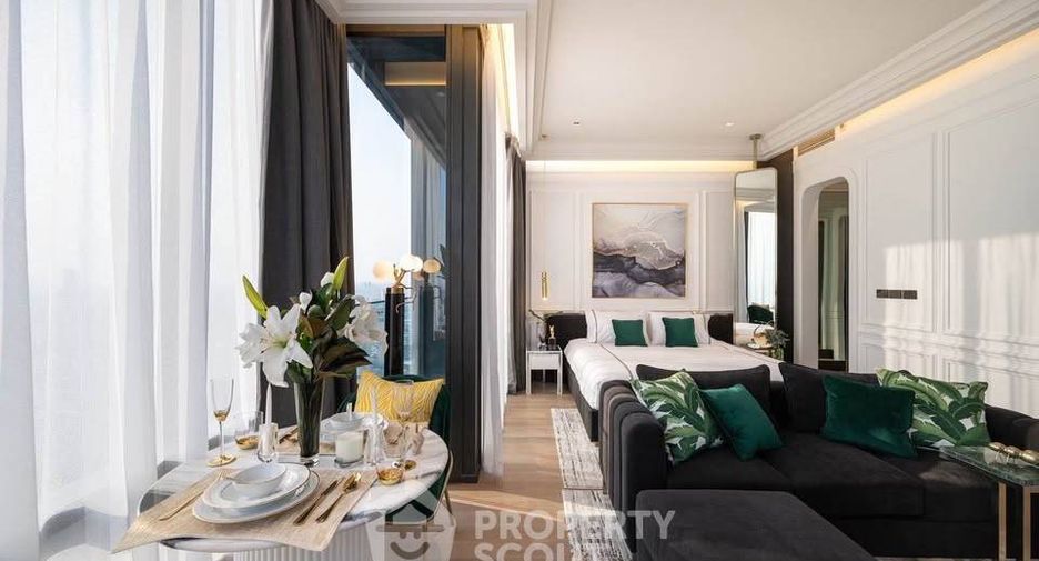 Wohnung zur Miete mit 1 Zimmer in Bang Rak, Bangkok