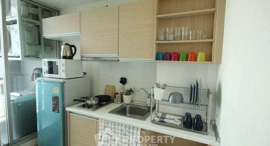 For rent 1 bed condo in Huai Khwang, Bangkok