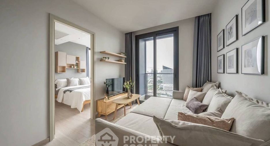 Wohnung zur Miete mit 1 Zimmer in Huai Khwang, Bangkok