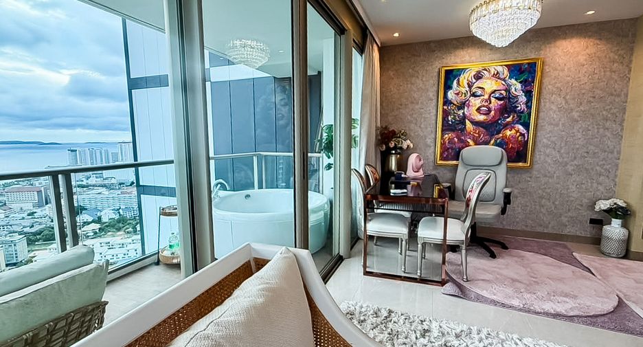Condo en venta de 2 habitaciones en Jomtien, Pattaya