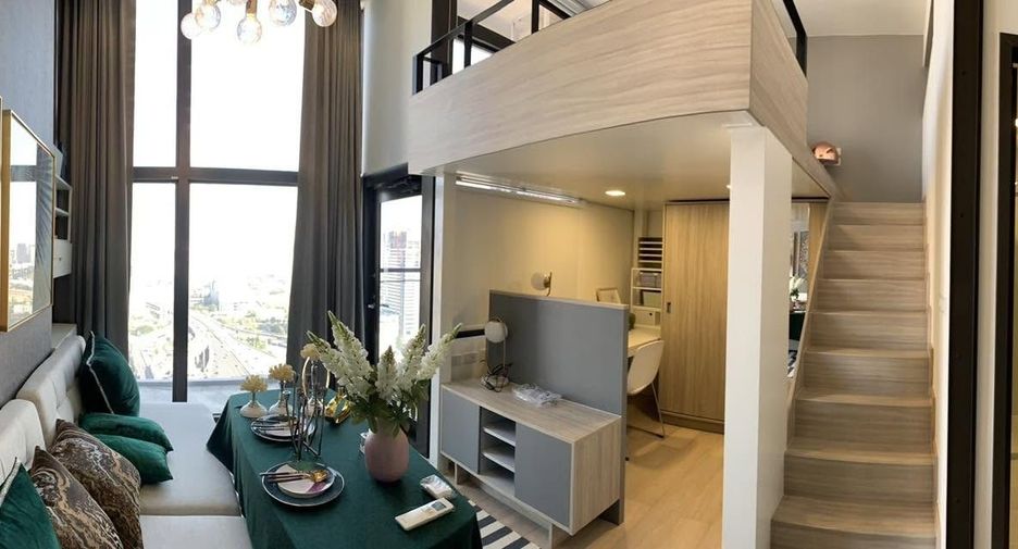 For rent studio condo in Ratchathewi, Bangkok