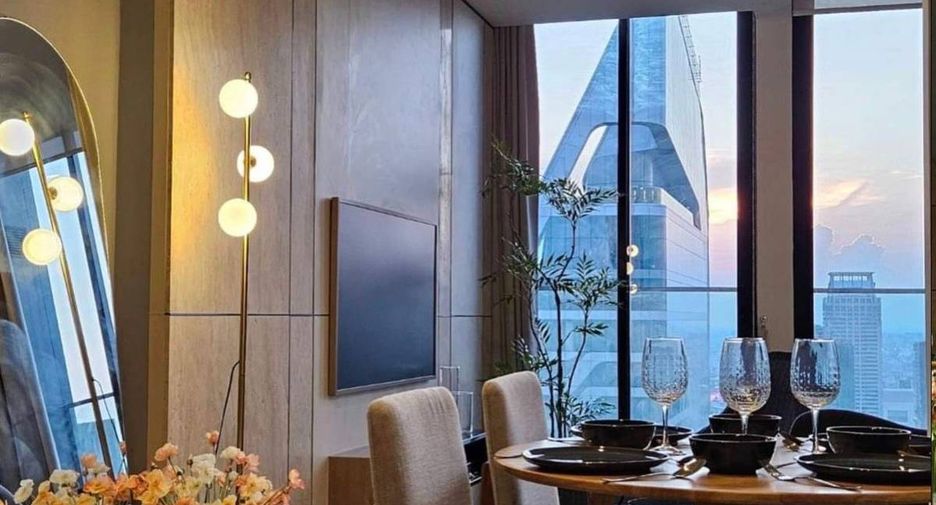 Condo en alquiler de 1 habitaciones en Pathum Wan, Bangkok
