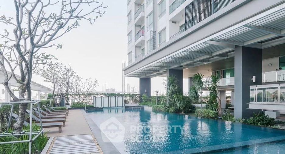 For rent 2 bedrooms condo in Thon Buri, Bangkok