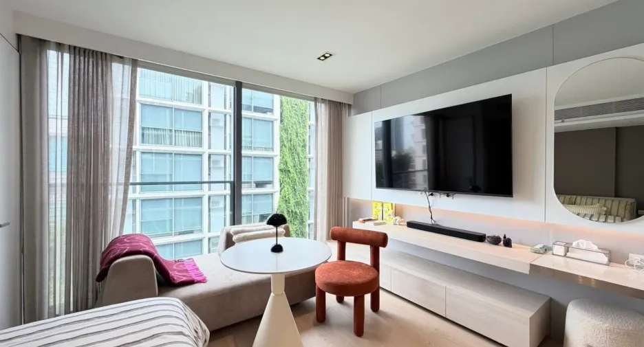 For rent studio condo in Watthana, Bangkok