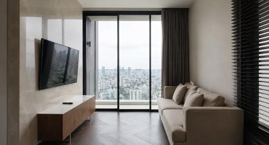 Condo en alquiler de 2 habitaciones en Khlong Toei, Bangkok