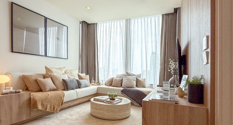 À vendre 2 chambres condo à Watthana, Bangkok