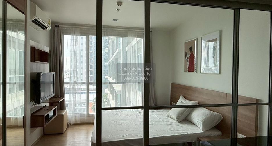 For rent 1 bed condo in Huai Khwang, Bangkok