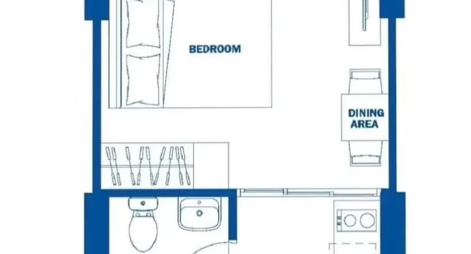 For rent studio condo in Mueang Phuket, Phuket